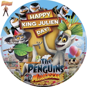 THE PENGUINS OF MADAGASCAR - HAPPY KING JULIEN DAY